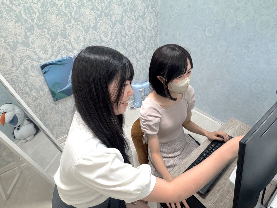 スタッフの誠実な様子
